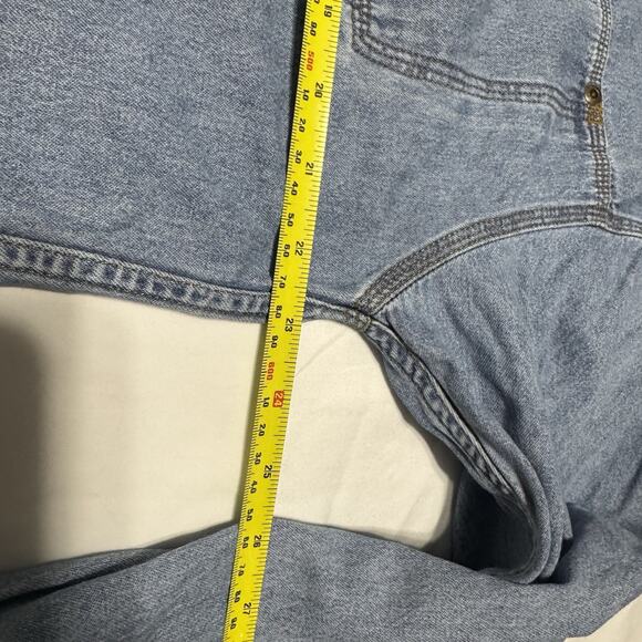 Vintage Lee Denim Shirt Large Light Wash 100% Cotton Made in Philippines - Picture 7 of 8